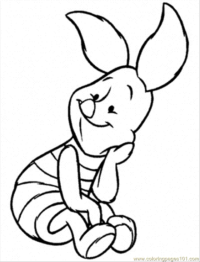 32+ Unique Classic Piglet Coloring Pages for Adult