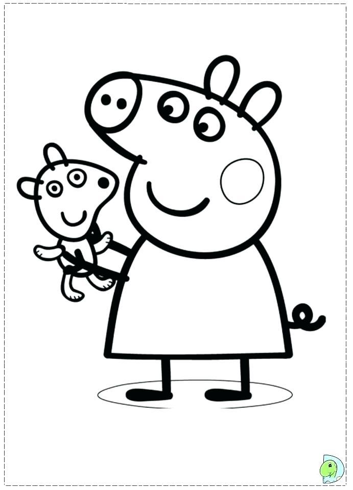 36+ Download Pig Family Coloring Pages Sketch