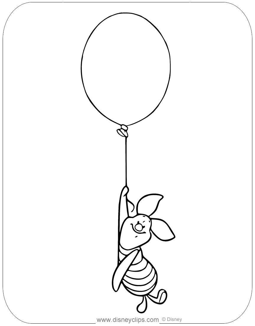 44+ Printable Classic Piglet Coloring Pages Book Pages