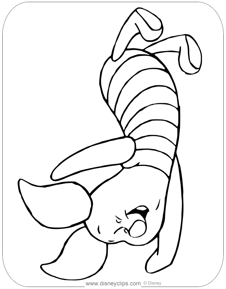 48+ Printable Classic Piglet Coloring Pages Sketch