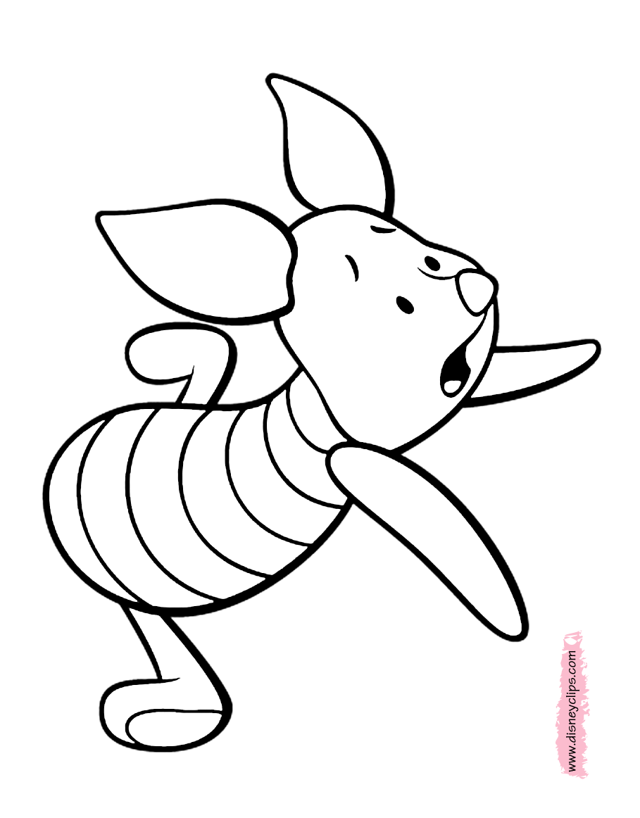 30+ Top Piglet Coloring Pages for Kids