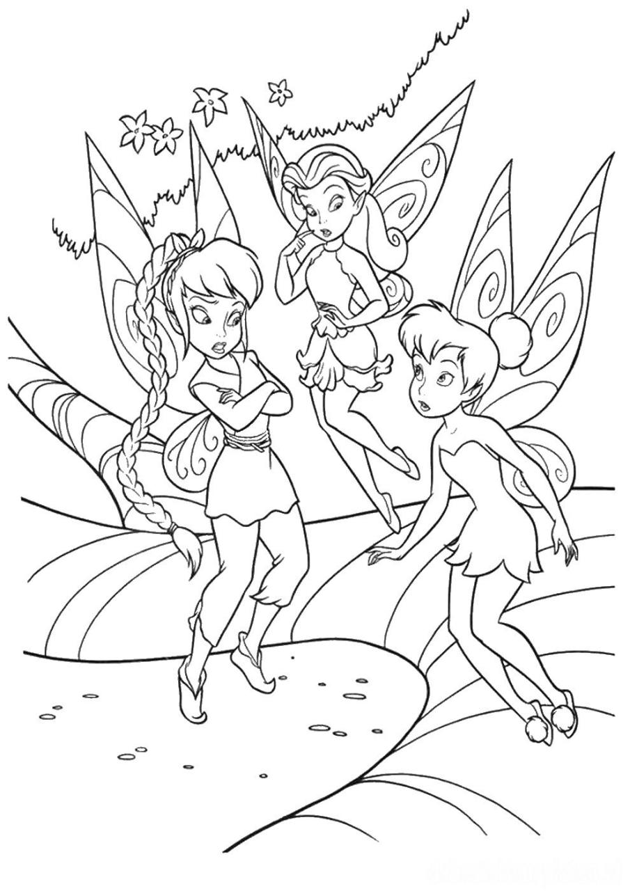 10 Magical Tinkerbell Coloring Pages for Fairy Fans