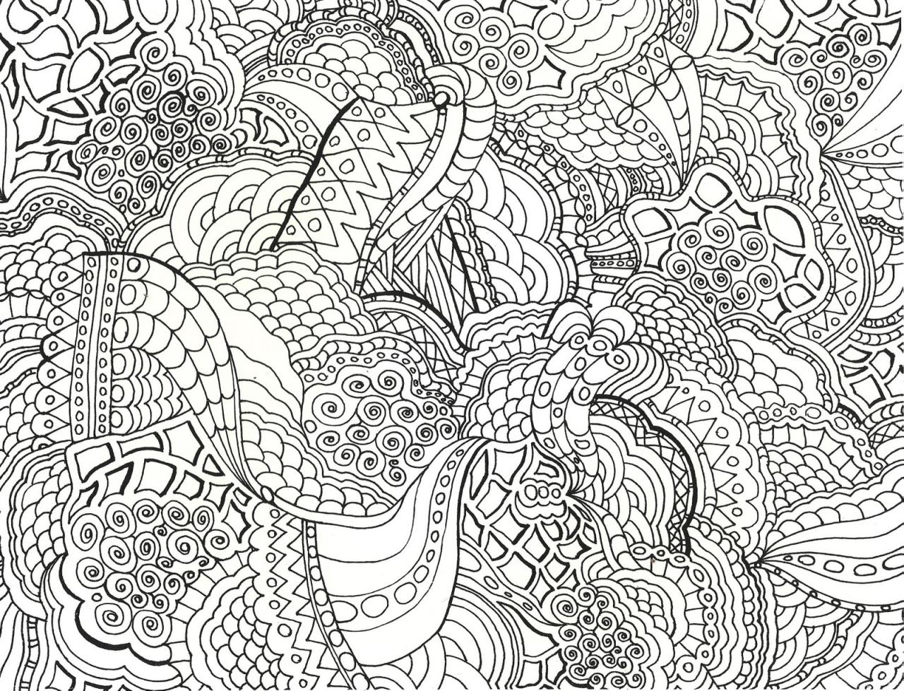 10 Simple Cartoon Coloring Pages for Grown Ups: Unwind and De-Stress