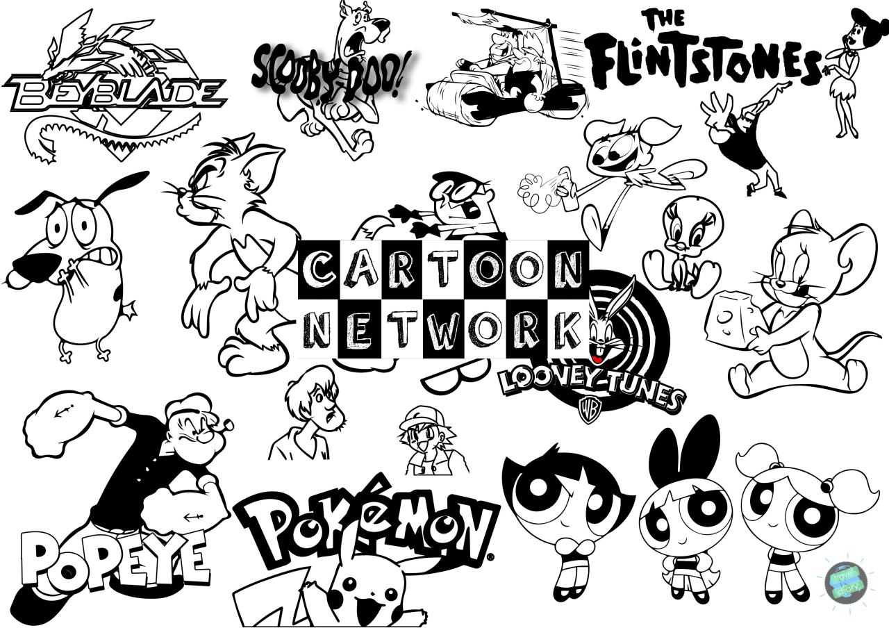 10 Nostalgic 90s Cartoon Coloring Pages to Relive Your Childhood