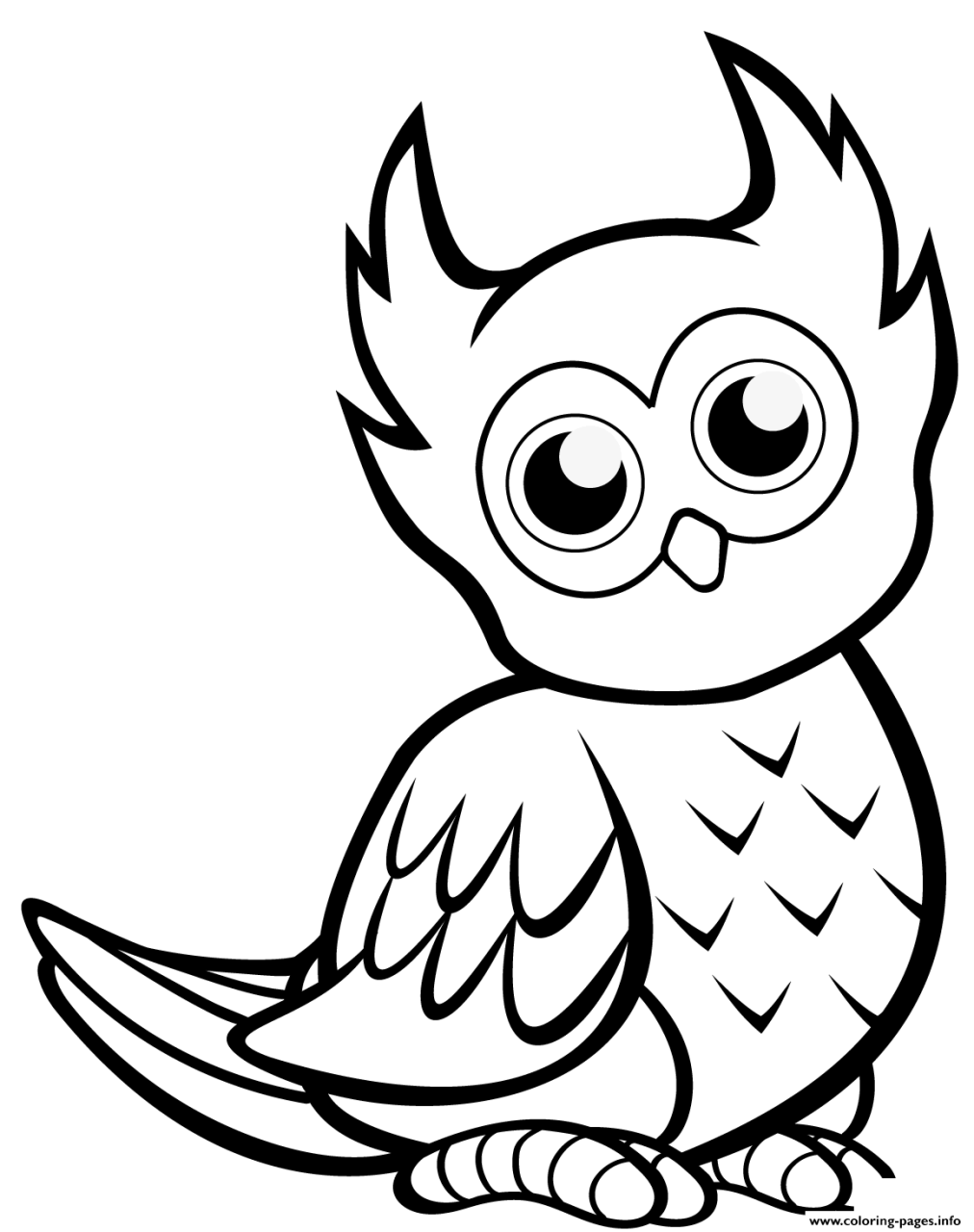 10 Cute Cartoon Owl Coloring Pages to Print: Unleash Your Inner Artist