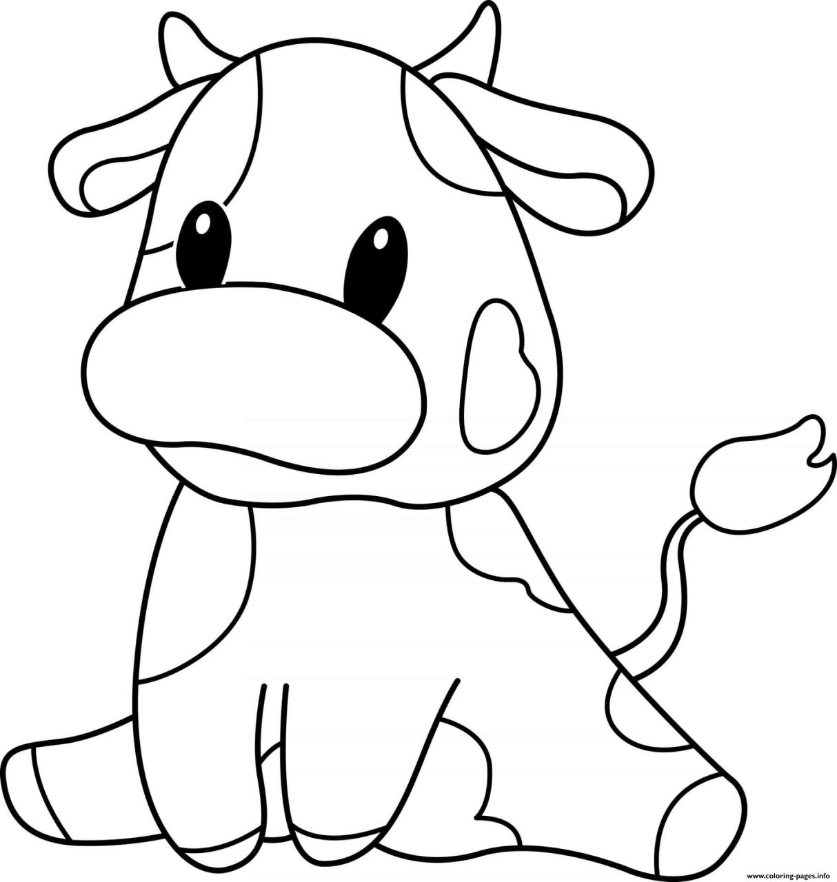 10 Adorable Cartoon Animal Coloring Pages for Kids