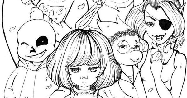 10 Quirky Cartoon Coloring Pages for Edgy Fun