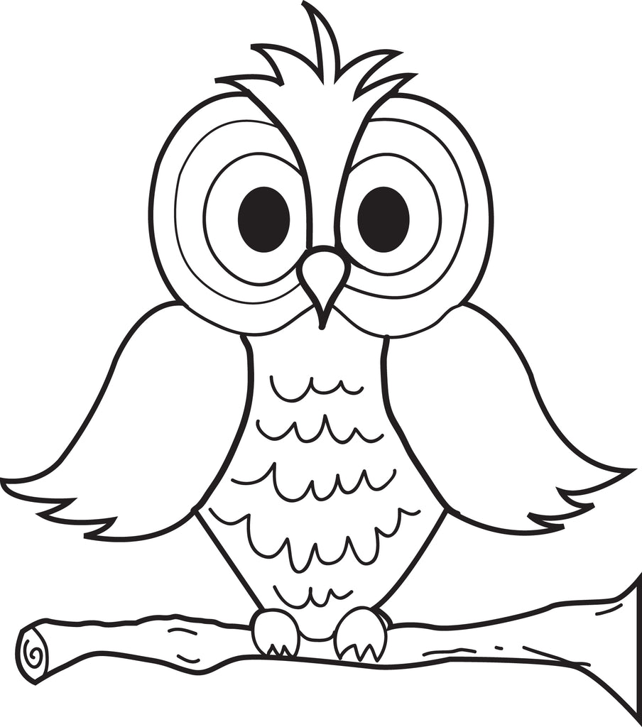 10 Cute Cartoon Owl Coloring Pages to Print: Unleash Your Inner Artist