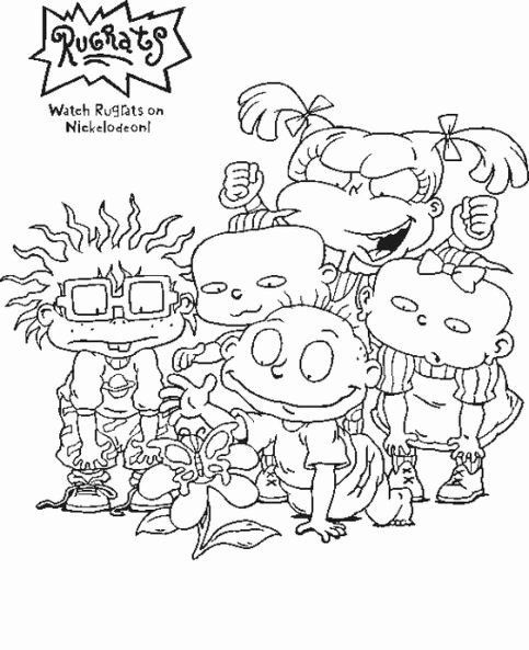 10 Nostalgic 90s Cartoon Coloring Pages to Relive Your Childhood