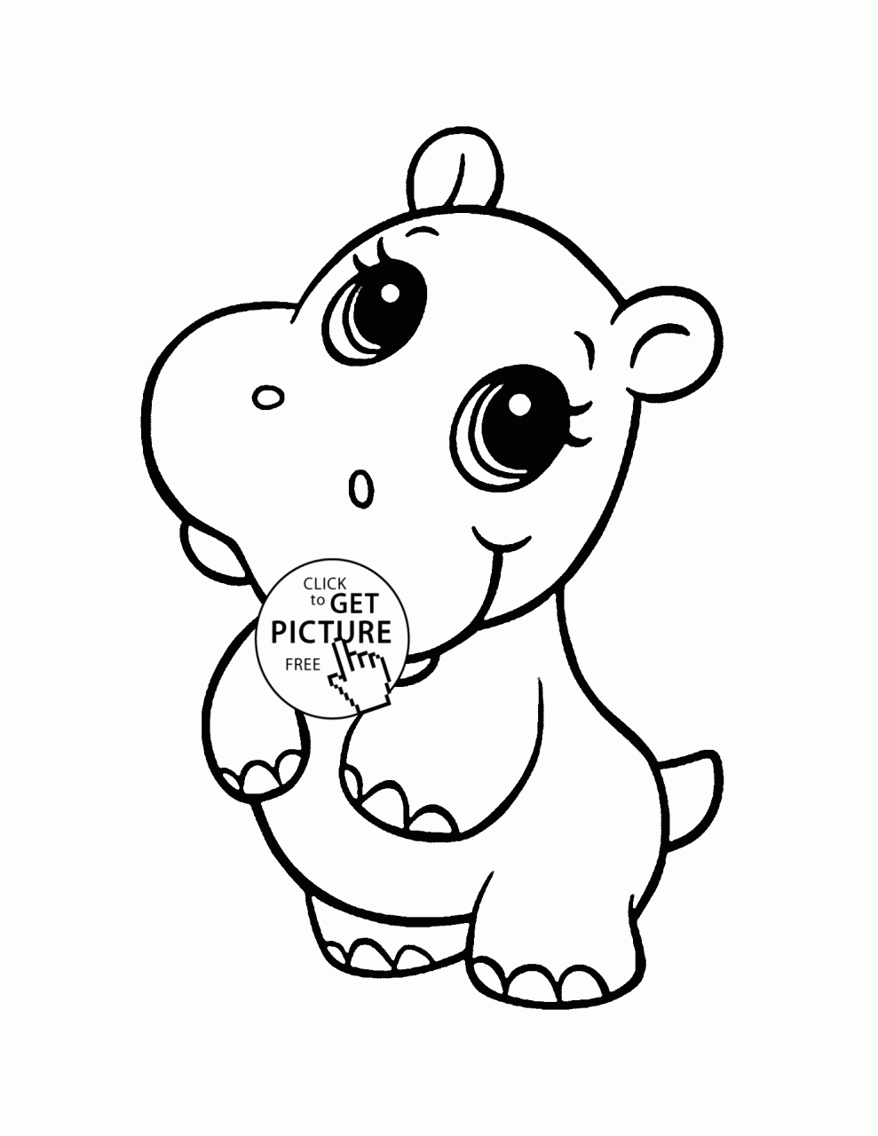 10 Adorable Cartoon Animal Coloring Pages for Kids