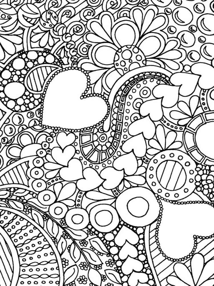 10 Challenging Cartoon Coloring Pages for Artists