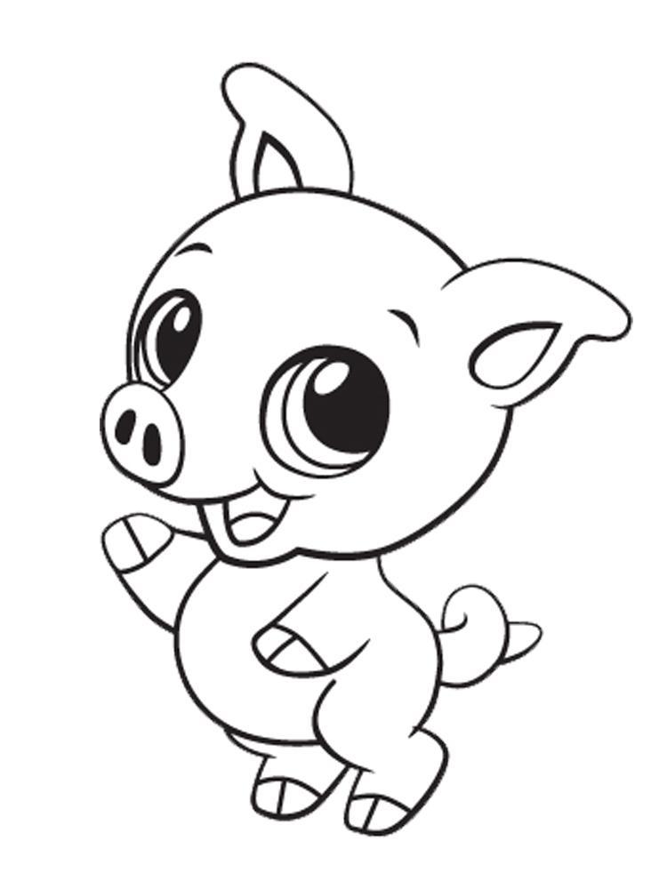 10 Adorable Cartoon Animal Coloring Pages for Kids