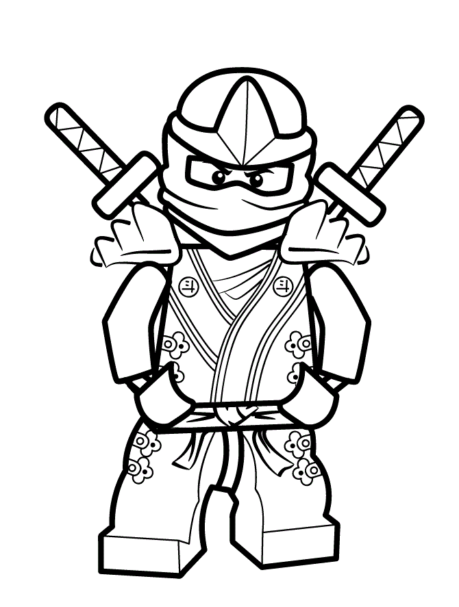 10 Ninja Cartoon Coloring Pages for Adventure Fans