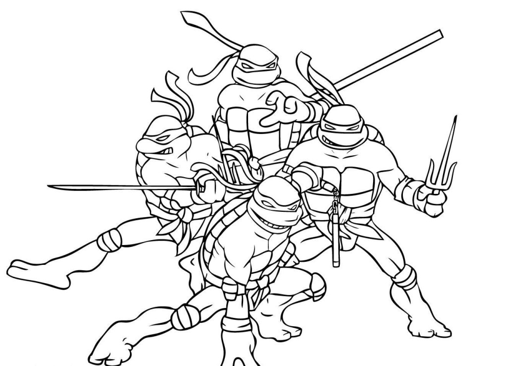 10 Ninja Cartoon Coloring Pages for Adventure Fans