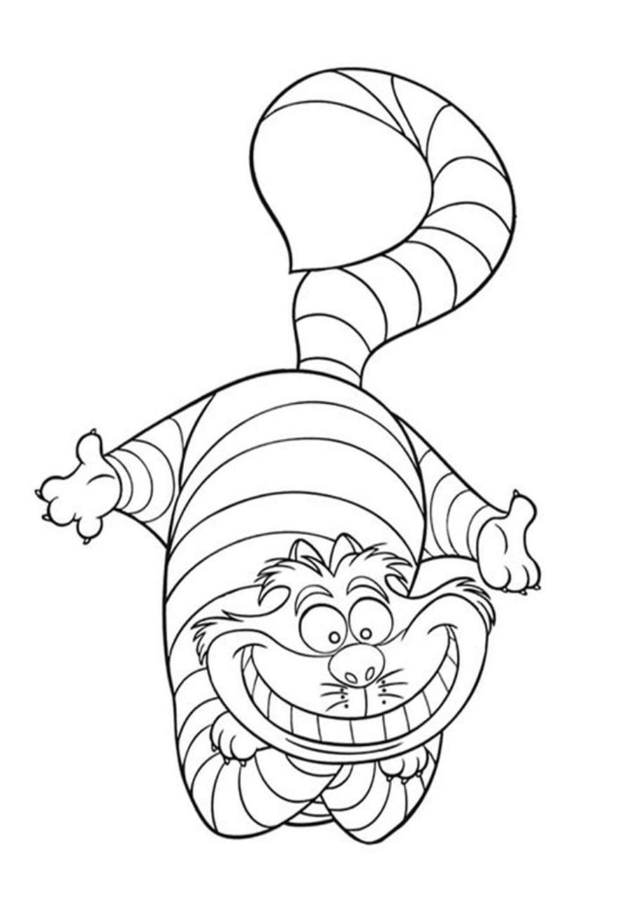 10 Alice in Wonderland Cartoon Coloring Pages for Creative Fun