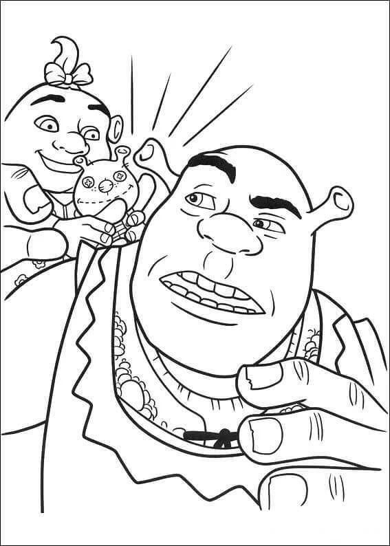 10 Hilarious Shrek Cartoon Coloring Pages to Print for Hours of Fun