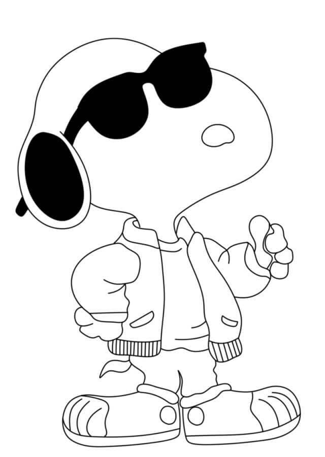 10 Snoopy Cartoon Coloring Pages to Print for Endless Fun and Creativity