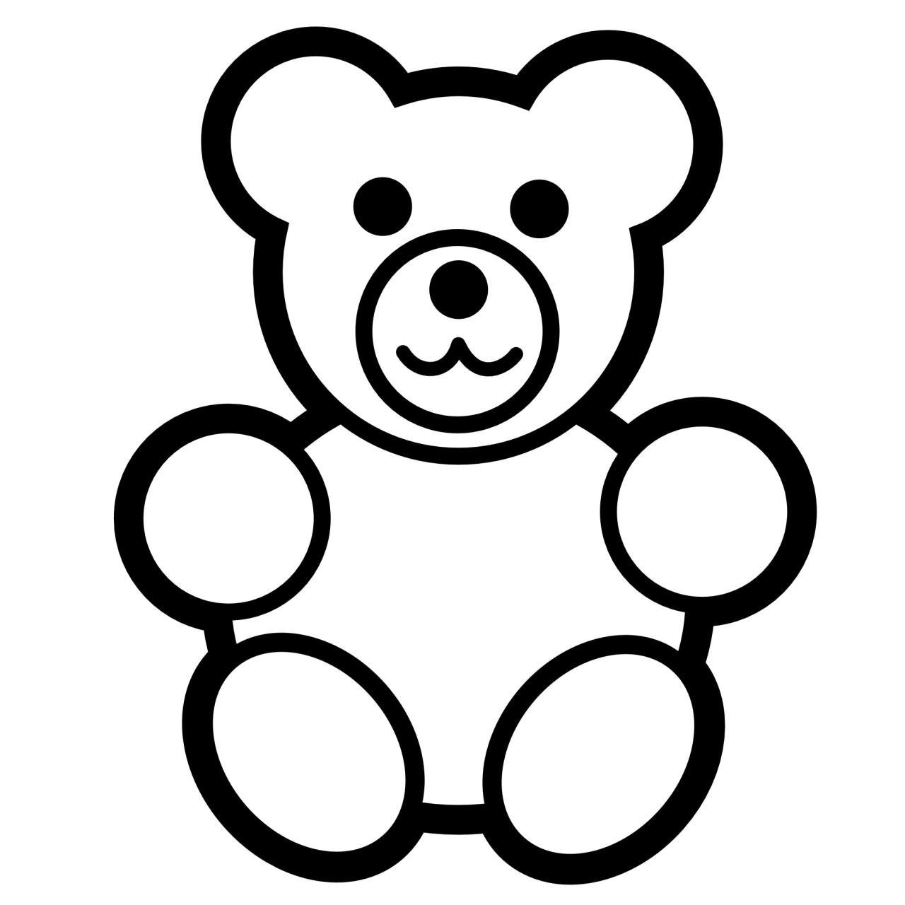 10 Adorable Cartoon Bear Coloring Pages for Kids