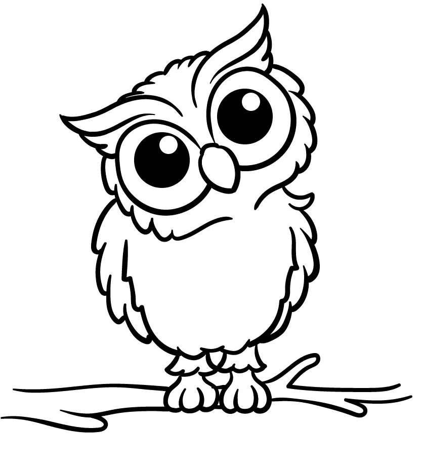 10 Cute Cartoon Owl Coloring Pages to Print: Unleash Your Inner Artist