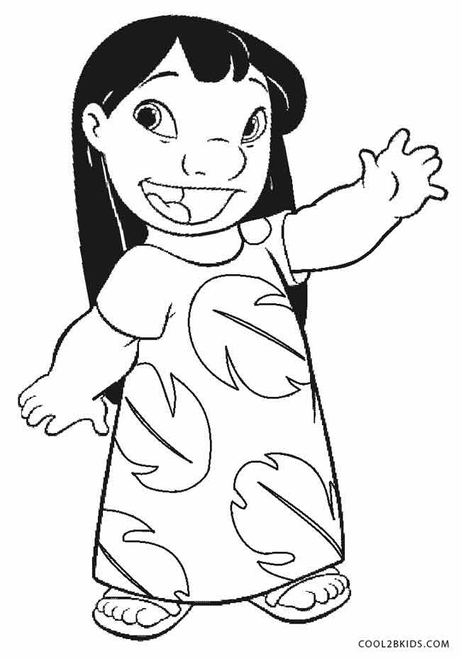 10 Easy Disney Cartoon Coloring Pages to Print