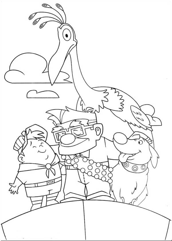 10 Up Cartoon Coloring Pages for Disney Fans: Unleash Your Inner Artist