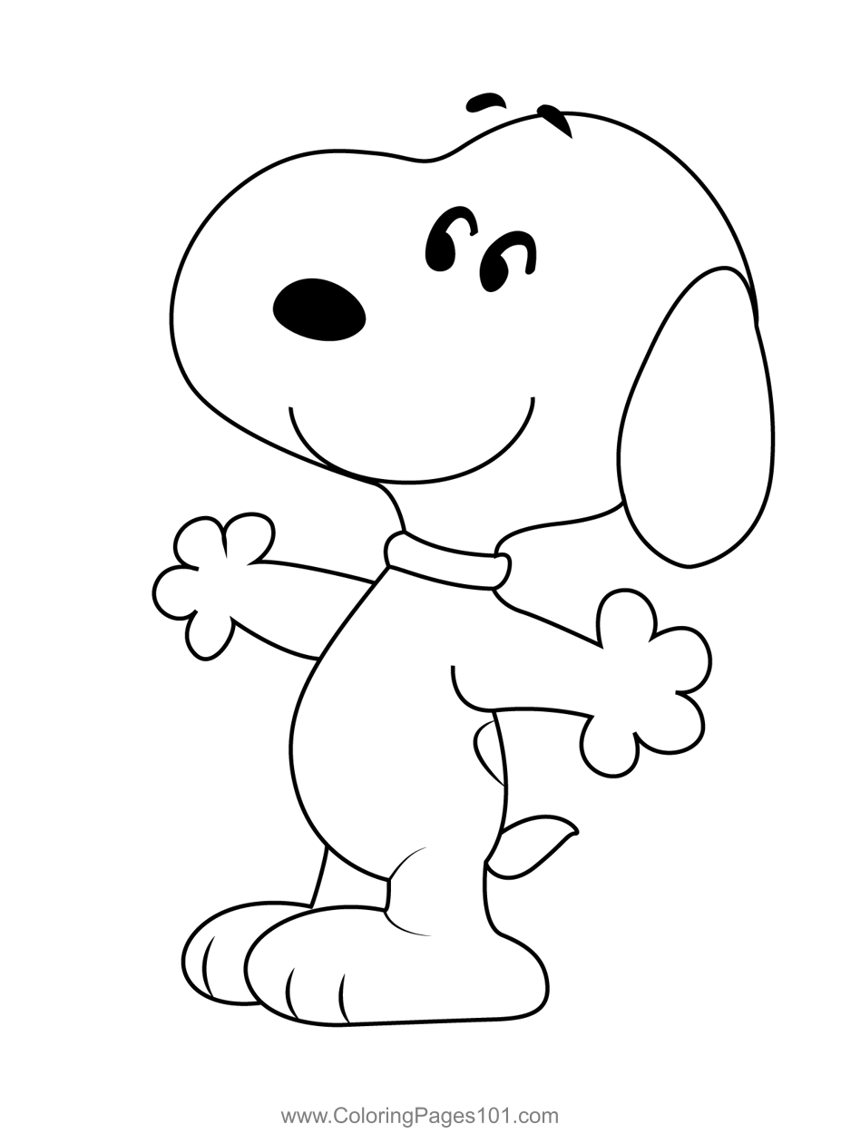 10 Snoopy Cartoon Coloring Pages to Print for Endless Fun and Creativity