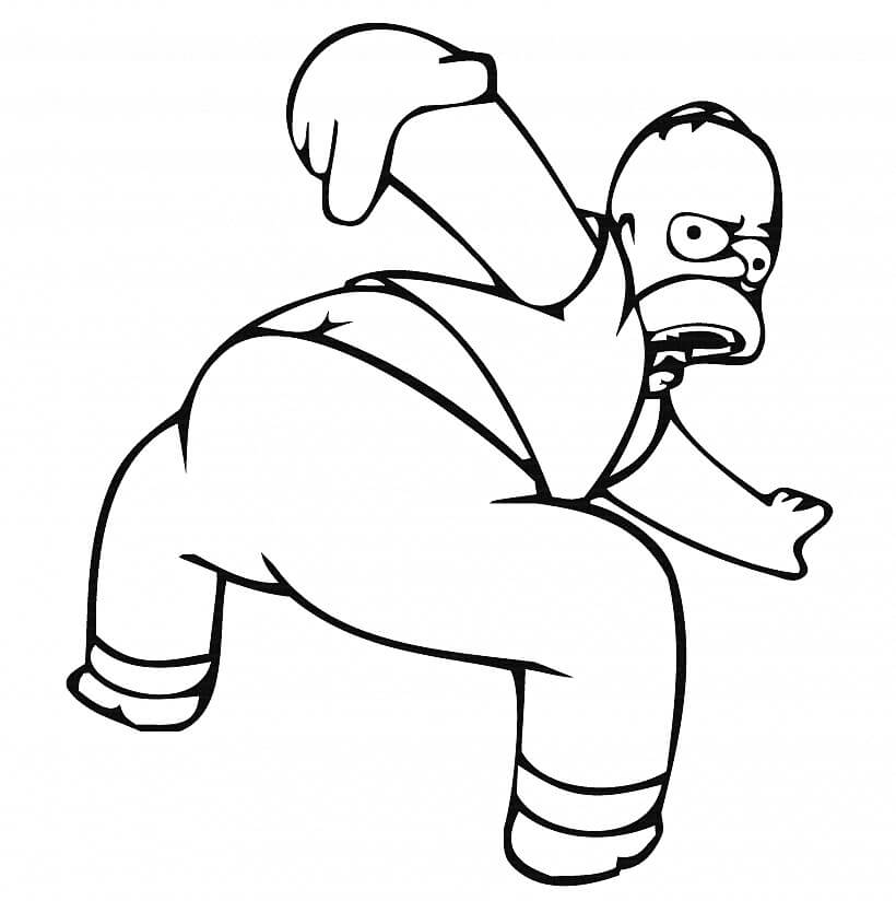 10 Hilarious Simpsons Coloring Pages for Devoted Fans