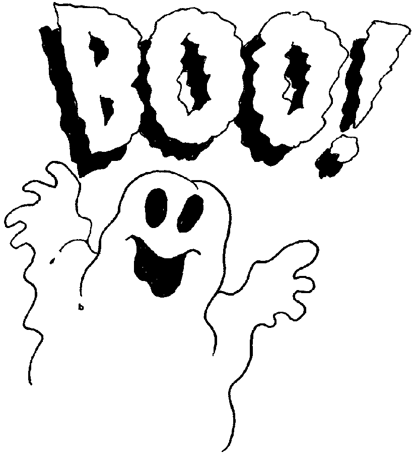 10 Spooktacular Ghost Cartoon Coloring Pages for Kids and Adults