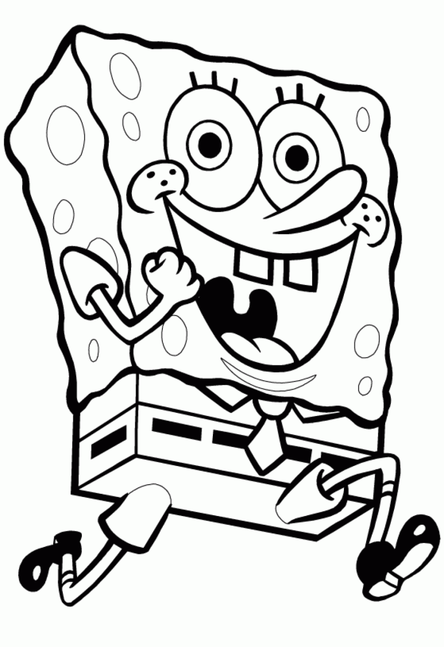 10 Classic SpongeBob Coloring Pages for Kids: Dive into Underwater Adventures