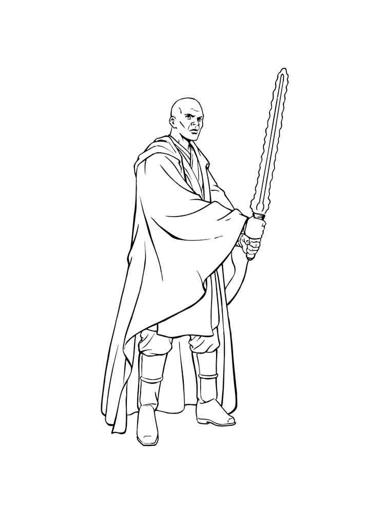 10 Star Wars Cartoon Coloring Pages for Jedi Fans