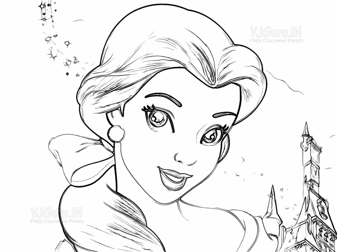 10 Cartoon Women Coloring Pages for Creative Fun