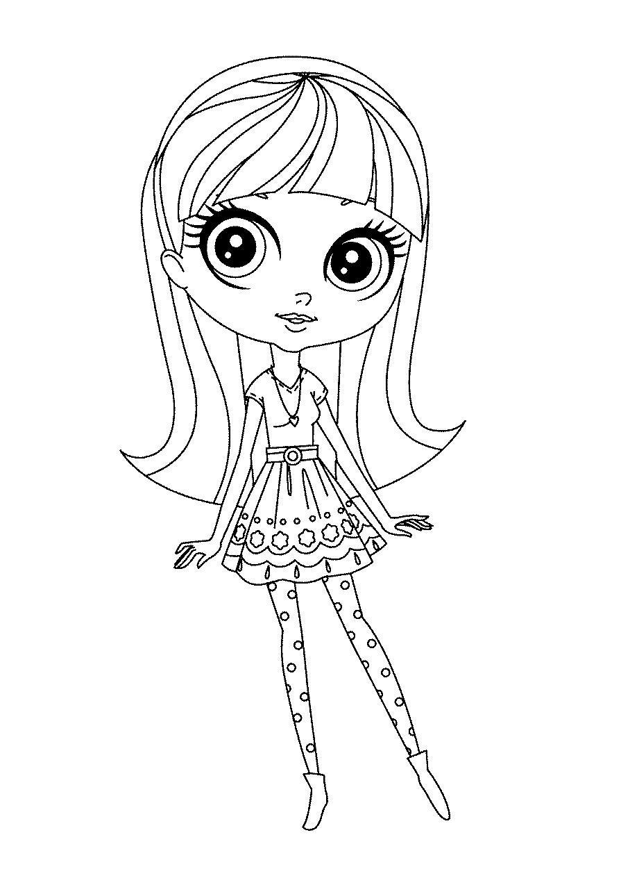 10 Littlest Pet Shop Cartoon Character Coloring Pages for Endless Creative Fun