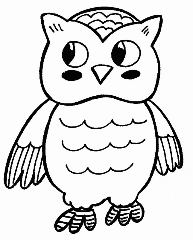 10 Cute Cartoon Owl Coloring Pages to Print: Unleash Your Inner Artist