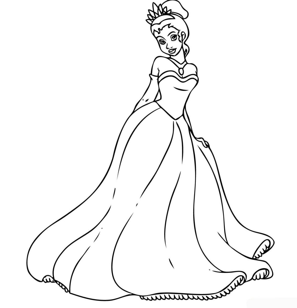 10 Enchanting Cartoon Princess Coloring Pages to Unleash Your Inner Artist