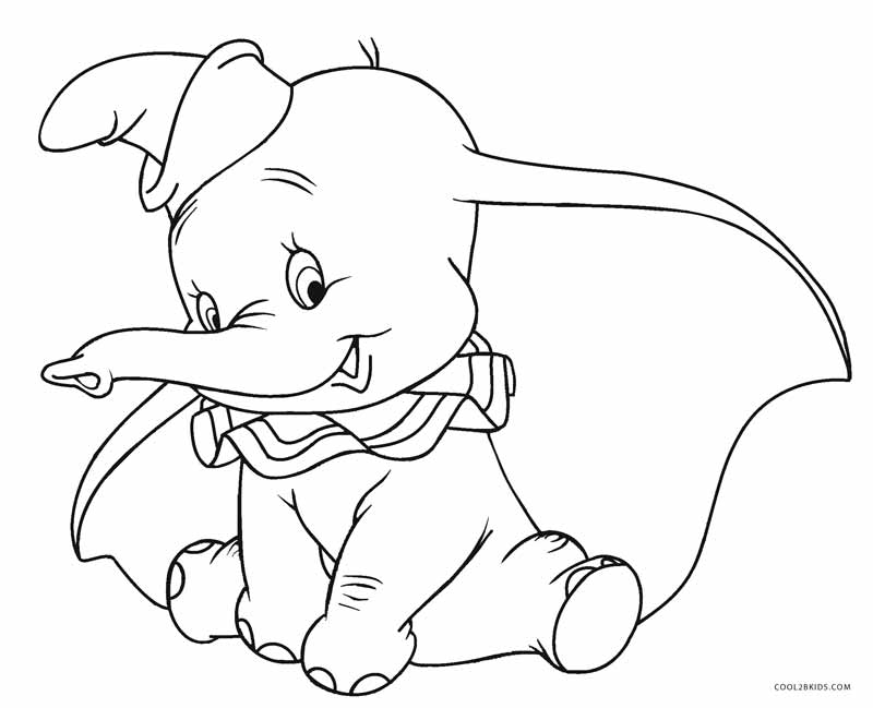 10 Easy Disney Cartoon Coloring Pages to Print