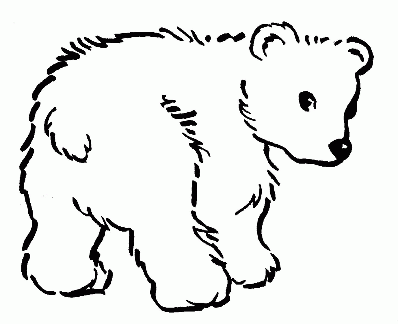 10 Adorable Cartoon Bear Coloring Pages for Kids