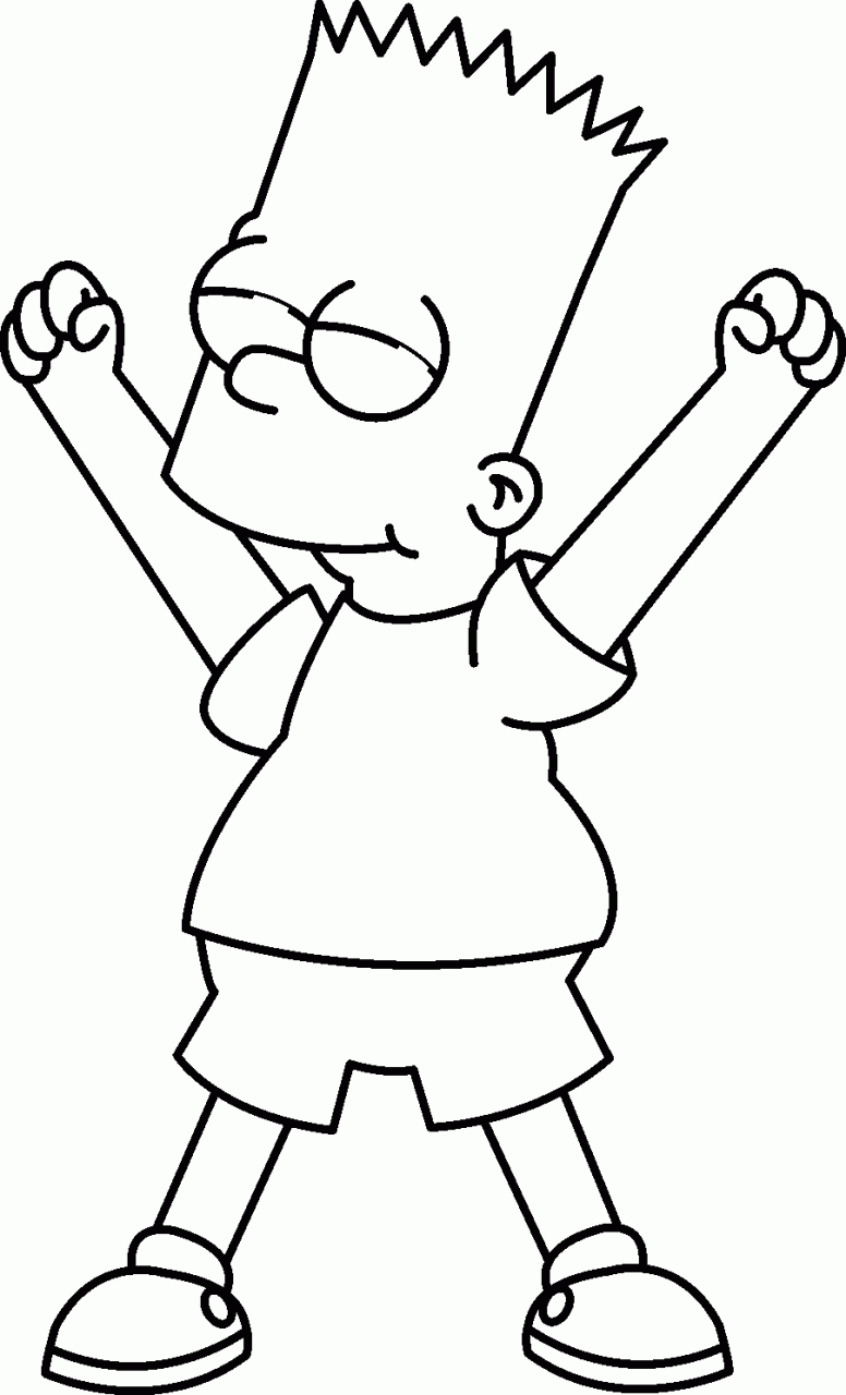 10 Simpsons Cartoon Coloring Pages to Color