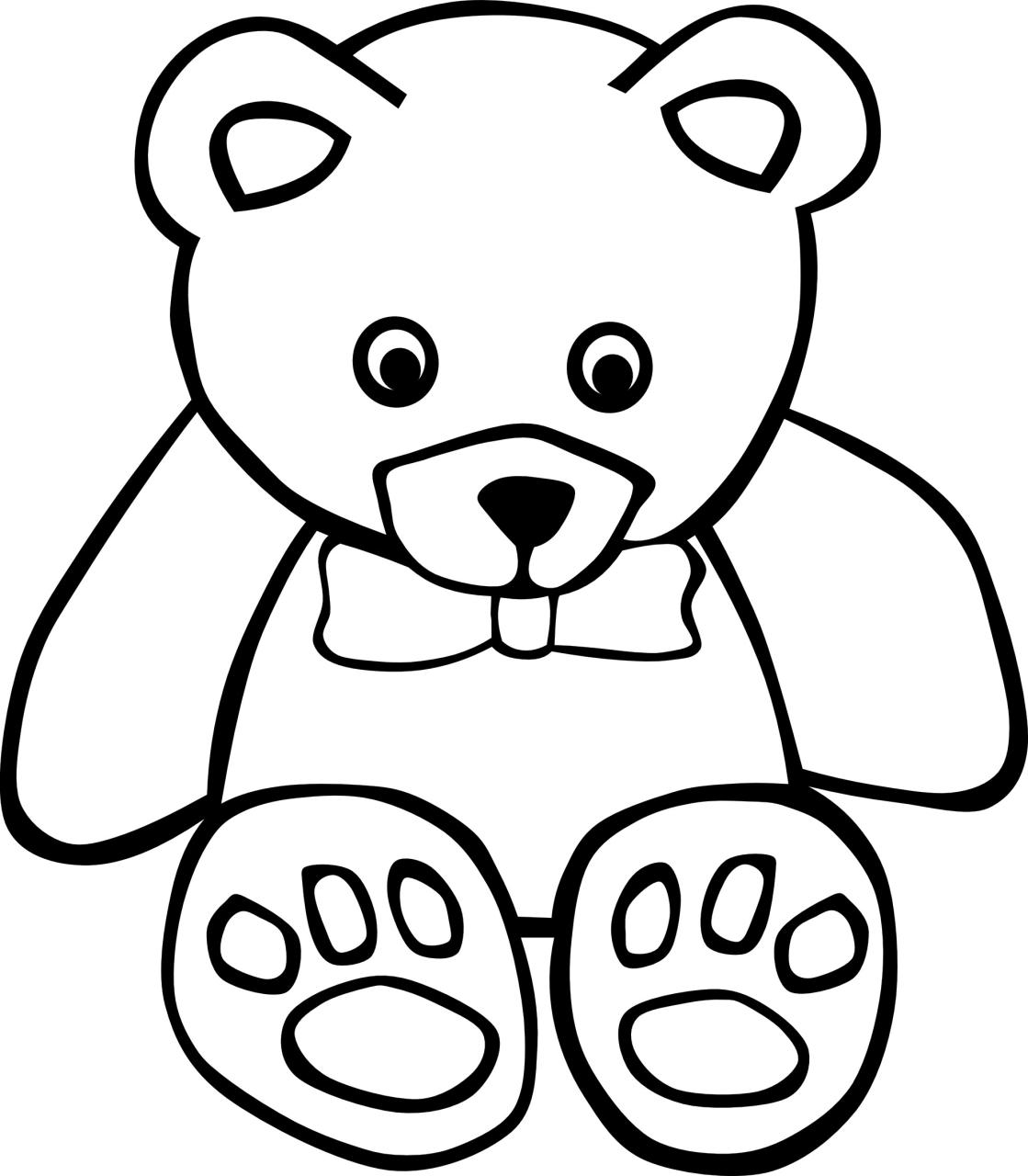 10 Adorable Cartoon Bear Coloring Pages for Kids