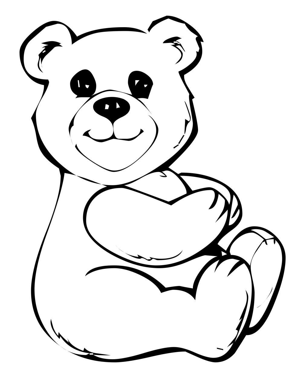 10 Adorable Cartoon Bear Coloring Pages for Kids