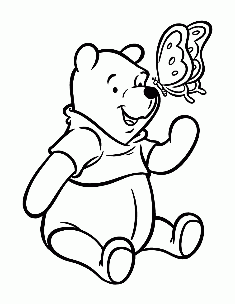 10 Winnie the Pooh Cartoon Coloring Pages for Fun and Adventure