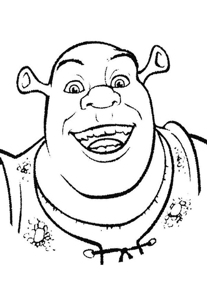 10 Hilarious Shrek Cartoon Coloring Pages to Print for Hours of Fun