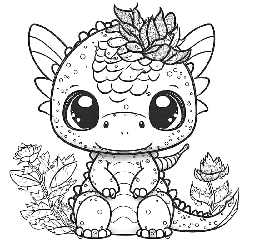 10 Adorable Cartoon Animal Coloring Pages for Kids