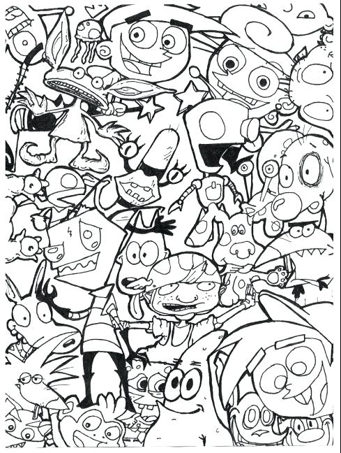 10 Cartoon Network Classics Coloring Pages to Print: Relive Your Childhood Memories