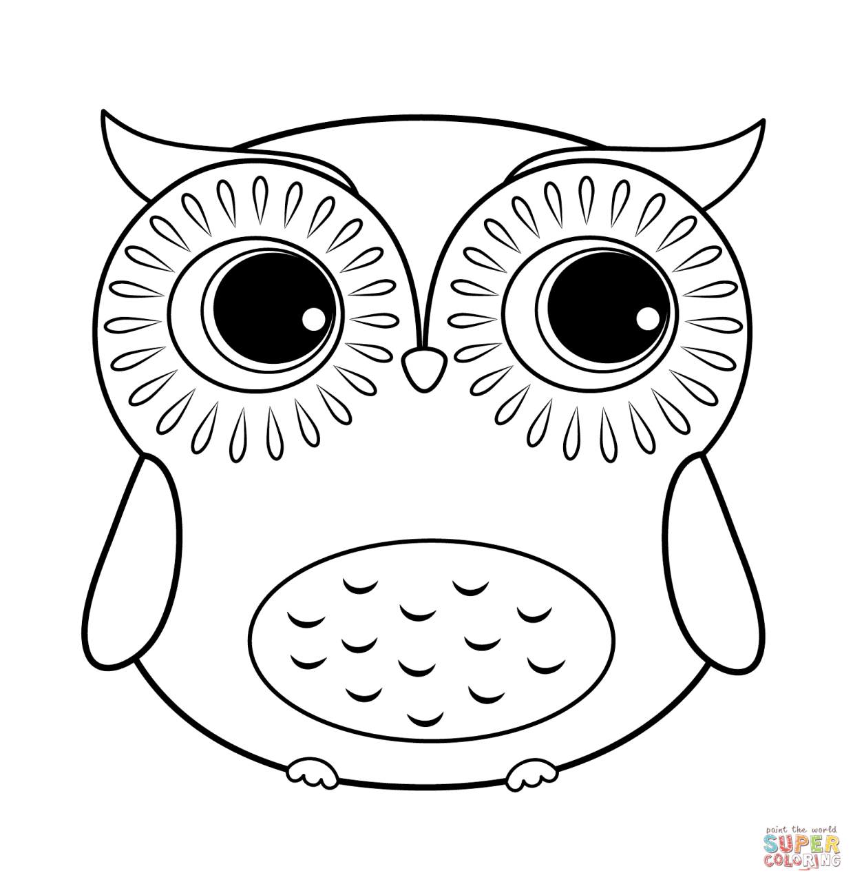 10 Cute Cartoon Owl Coloring Pages to Print: Unleash Your Inner Artist