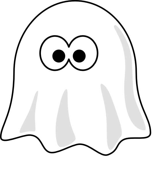 10 Spooktacular Ghost Cartoon Coloring Pages for Kids and Adults