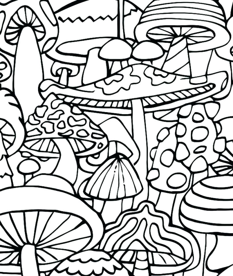 10 Challenging Cartoon Coloring Pages for Artists