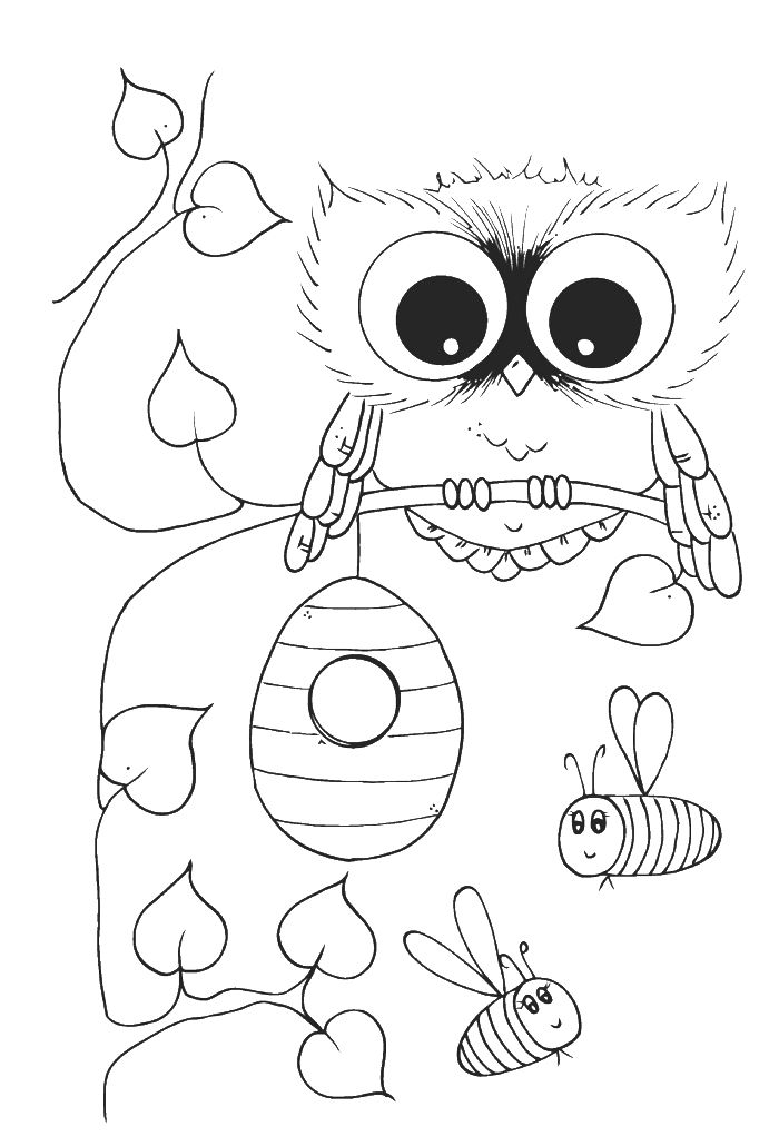 10 Cute Cartoon Owl Coloring Pages to Print: Unleash Your Inner Artist