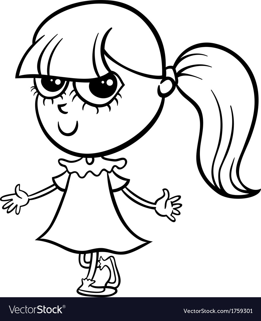 10 Cartoon Women Coloring Pages for Creative Fun