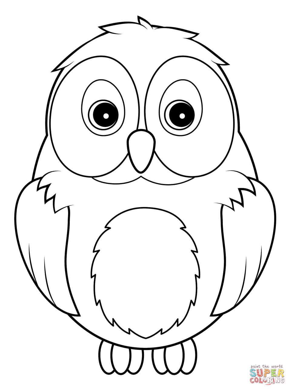 10 Cute Cartoon Owl Coloring Pages to Print: Unleash Your Inner Artist