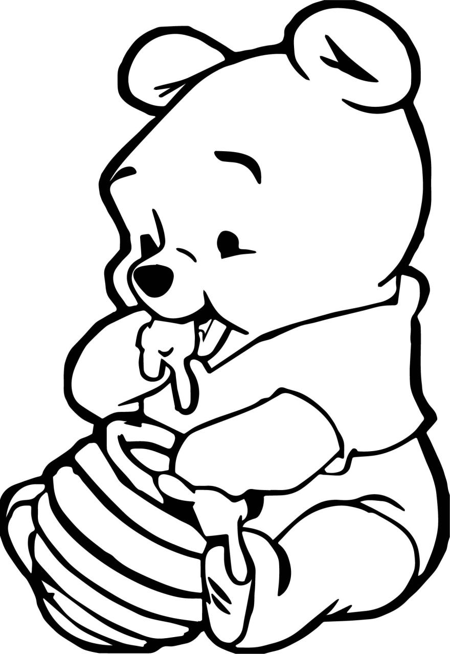 10 Winnie the Pooh Cartoon Coloring Pages for Fun and Adventure